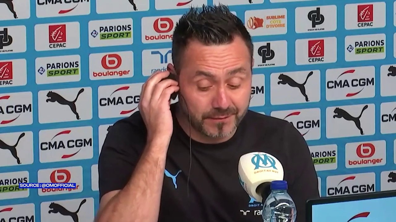 Roberto De Zerbi explique sa gestion de Rabiot contre le PSG