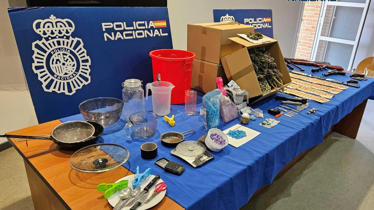 Operación 'Viñas' contra el tráfico de drogas en Velada (Toledo)