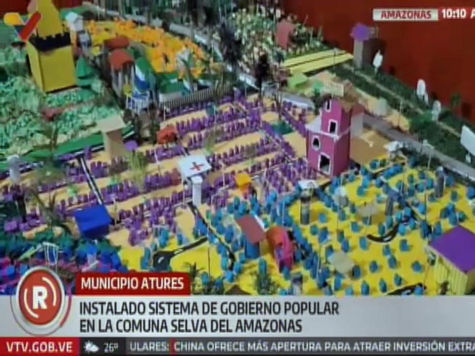 Amazonas I Instalan Sistema de Gobierno Popular en la comuna Selva del Amazonas del mcpio. Atures