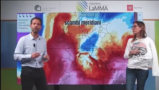 Meteo Toscana, le previsioni del Lamma per la prossima settimana