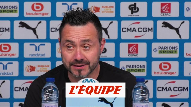 De Zerbi : «Je ne suis pas préoccupé» - Foot - Ligue 1 - OM