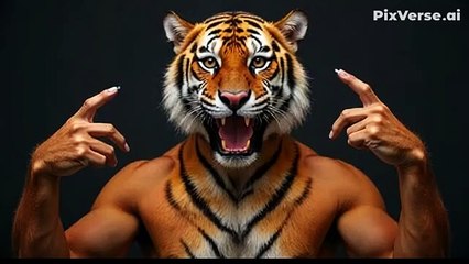 A Man Turns into Tiger