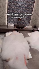 Would You Get A Turkish Hammam Foam Massage?