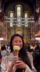The Best Food Market in London is Actually Inside an Old Church