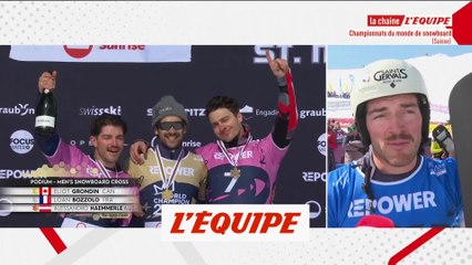 Bozzolo : «C'est magique» - Snowboardcross - Mondiaux (H)