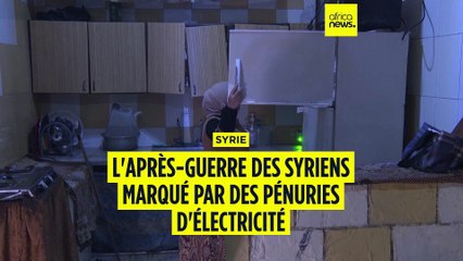 Le quotidien des Syriens marqué par des pénuries d'électricité