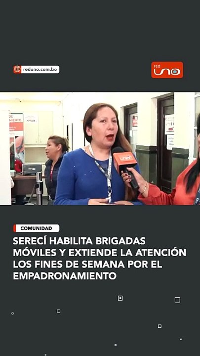 SERECÍ AMPLIA HORARIOS DE ATENCIÓN POR EMPADRONAMIENTO