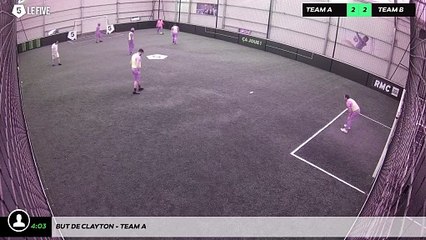 But de Clayton - Team A