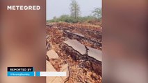 Gigantic cracks appear after the 7.7 magnitude earthquake in Myittha, Myanmar! The phenomenon occurred in Mandalay, at the epicenter of the quake