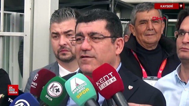 Kayserispor Başkanı Nurettin Açıkalın: Net bir skor aldık