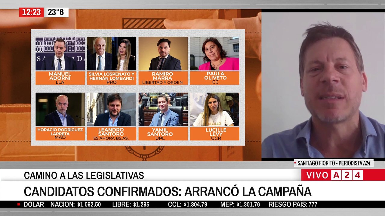 📢 CANDIDATOS CONFIRMADOS: ARRANCÓ LA CAMPAÑA