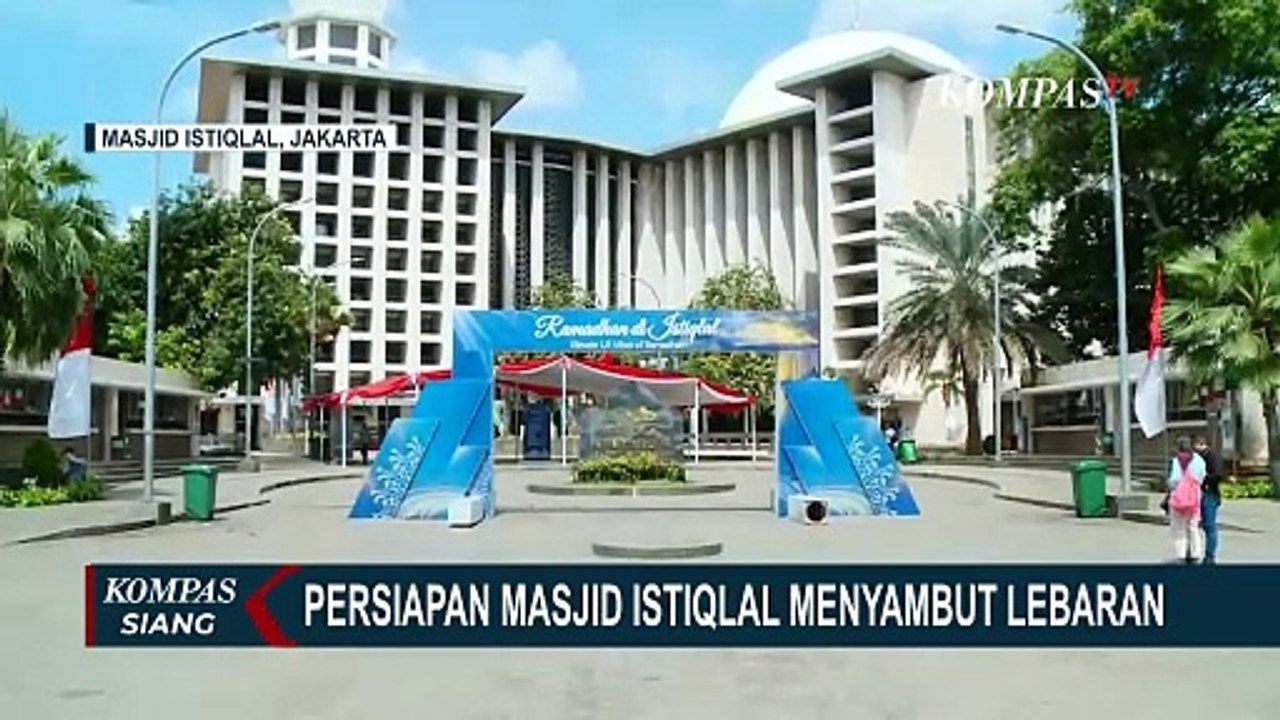 Masjid Istiqlal Siap Menyambut Shalat Idul Fitri 1446 Hijriah