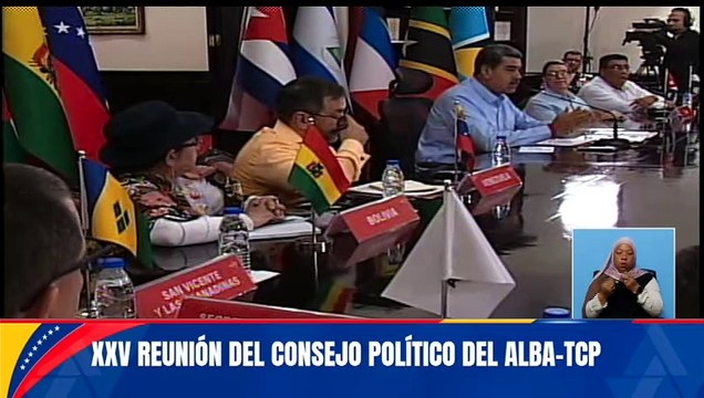 Presidente Nicolás Maduro participa en la Reunión XXV del Consejo Político de la ALBA-TCP