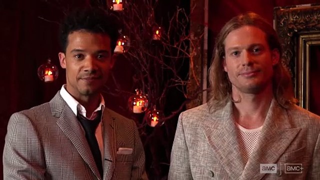 Interview with the Vampire (2022) Season 2 Red Carpet Premiere Cast Interviews (1080p) - Jacob Anderson, Sam Reid, Assad Zaman, Luke Brandon Field, Delainey Hayles, Eric Bogosian (Five Clips Merged Together)