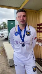 Sam Crea after Bacchus Marsh's grand final win over Wendouree