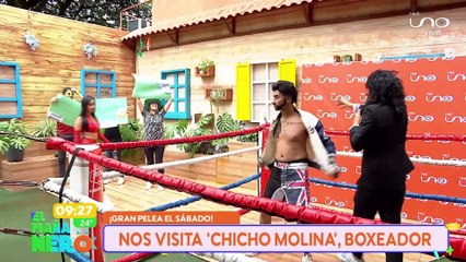 SCZ EL BOXEADOR CHICHO MOLINA NOS VISITA EN EL MAÑANERO