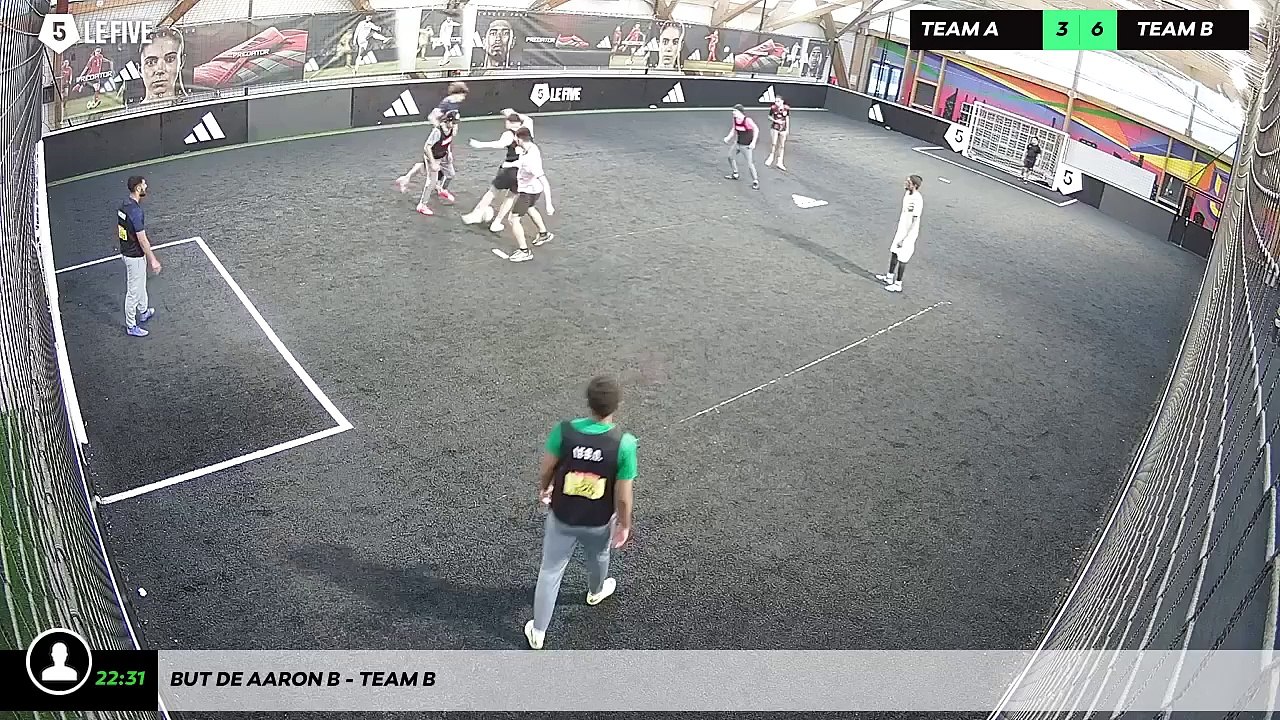 But de Aaron B - Team B