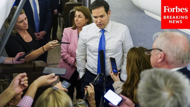 Marco Rubio Defends Deporting Foreign Students, Sending Alleged TdA Members To El Salvador