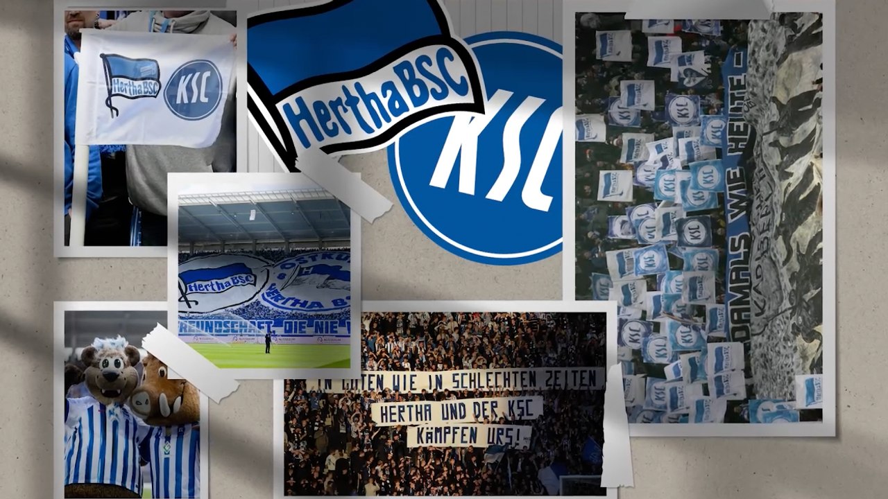 Hertha und der KSC - eine Fanfreundschaft für die Ewigkeit