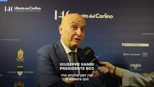 140 anni Carlino: intervista a Giuseppe Gambi, Presidente BCC