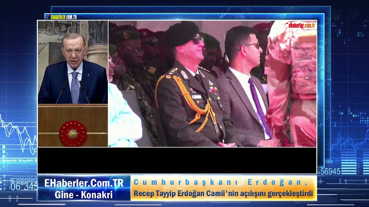 Cumhurbaşkanı Erdoğan, Recep Tayyip Erdoğan Camii'nin açılışını gerçekleştirdi