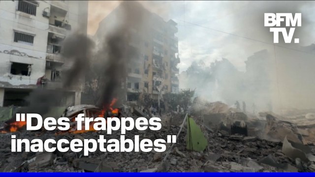 Liban: première frappe israélienne sur la banlieue sud de Beyrouth depuis le cessez-le-feu