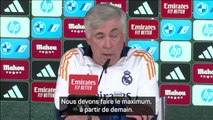 Real Madrid - Ancelotti : “Non, la Liga n'est pas terminée”