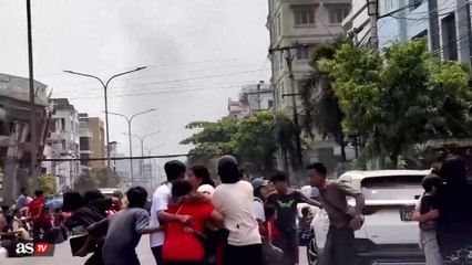 Las imágenes más duras del terremoto en Bangkok desde dentro