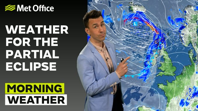 Met Office Morning Weather Forecast 29/03/2025 - Cloudy for some