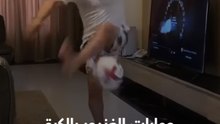 خالد الغندور نجم الزمالك السابق يستعرض مهاراته في منزله ⚽️