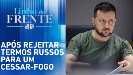 Zelensky diz que Putin irá morrer e guerra acabará | LINHA DE FRENTE