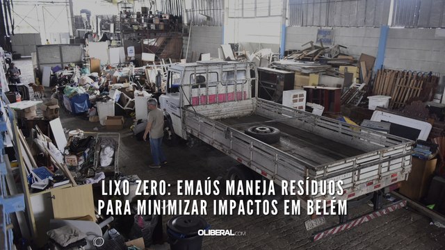 Lixo Zero: Emaús maneja resíduos para minimizar impactos em Belém