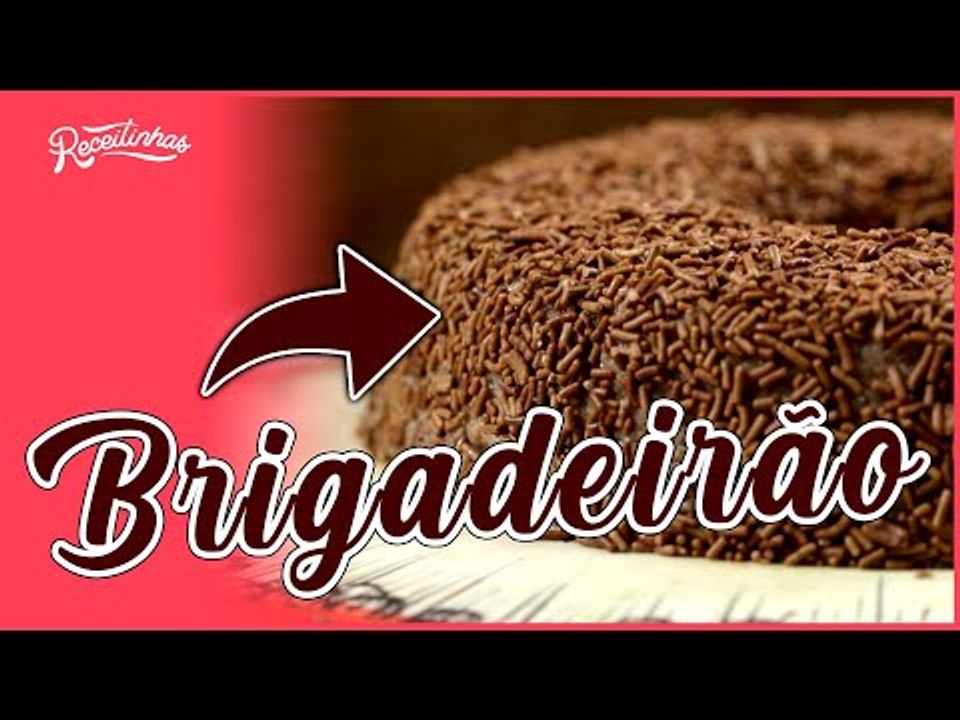 BRIGADEIRÃO no LIQUIDIFICADOR: Receita Fácil de Sobremesa (Passo a Passo) | Receitinhas