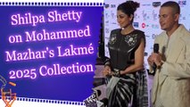 Shilpa Shetty walks the ramp for Fashion Designer Mohammed Mazhar's collection at Lakmé 2025