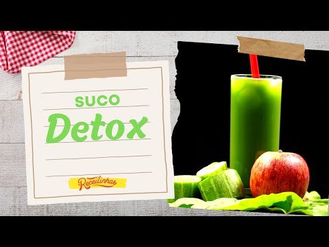 SUCO DETOX PARA ELIMINAR AS TOXINAS E EMAGRECER | RECEITINHAS