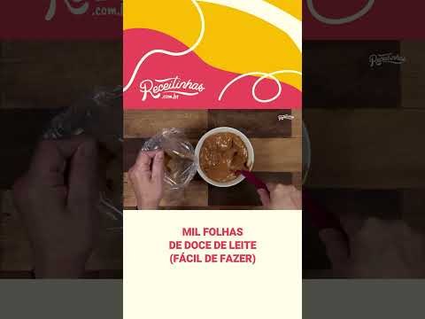 Receita de 1000 FOLHAS fácil de fazer (poucos minutos) | Receitinhas