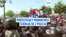 Starcia monarchistów z policją w Nepalu