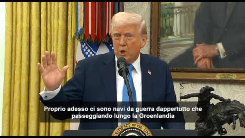 Video Trump: la Groenlandia ci serve \
