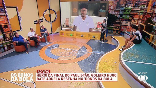 Hugo Souza chora e recebe homenagem de Neto no Donos após título no Corinthians [ENTREVISTA COMPLETA]