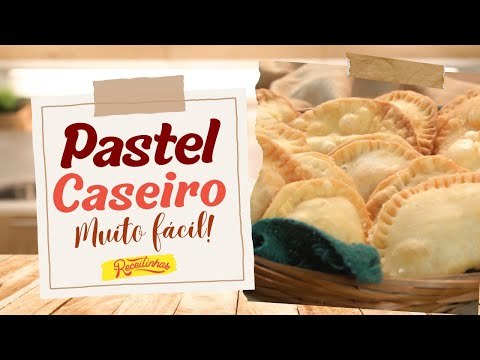 PASTEL COM MASSA CASEIRA FÁCIL DE FAZER COM POUCOS INGREDIENTES | RECEITINHAS
