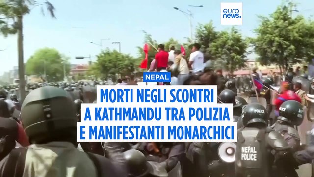 Nepal, scontri tra manifestanti pro-monarchia e polizia: due morti