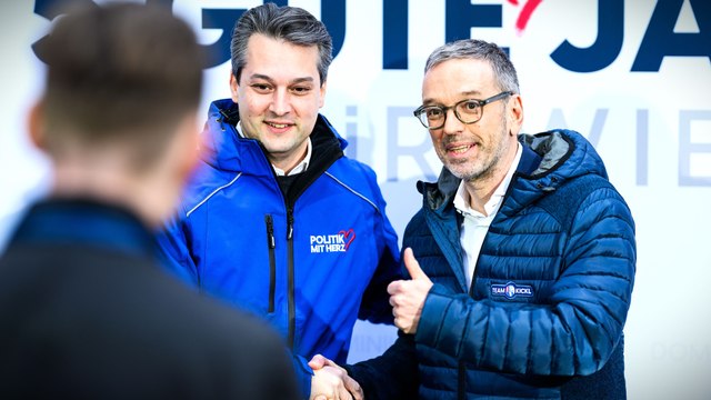 Kickl und Nepp eröffneten FPÖ-Wahlkampf für Wien-Wahl
