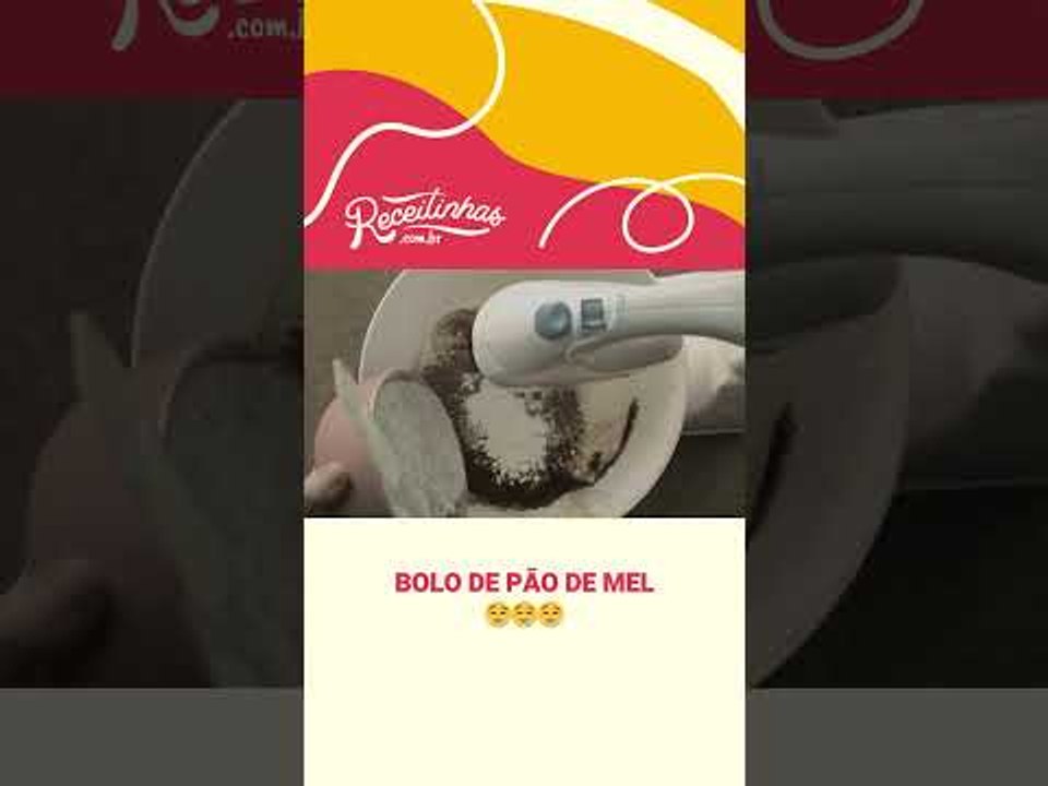 COMO FAZER BOLO DE MEL (RECEITA FÁCIL E RÁPIDA)  | RECEITINHAS