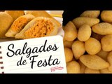 MASSA DE SALGADINHO DE FESTA: UMA ÚNICA MASSA PARA VÁRIOS SALGADOS (MUITO FÁCIL) | RECEITINHAS