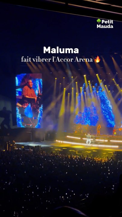 🎤🔥 Maluma a enflammé l'Accor Arena de Paris !...