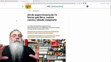 EUROPA pede para CIDADÃOS terem KIT de SOBREVIVÊNCIA de 72 HORAS