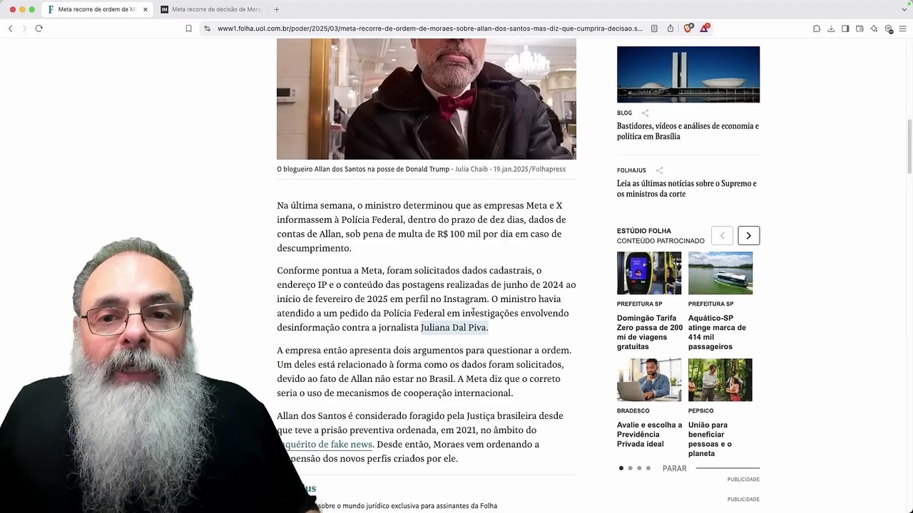 META diz que VAI OBEDECER XANDÃO, mas DEIXA CLARO que tem PROBLEMA