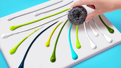 Comment maîtriser la technique de peinture à l'éponge métallique ! 🎨