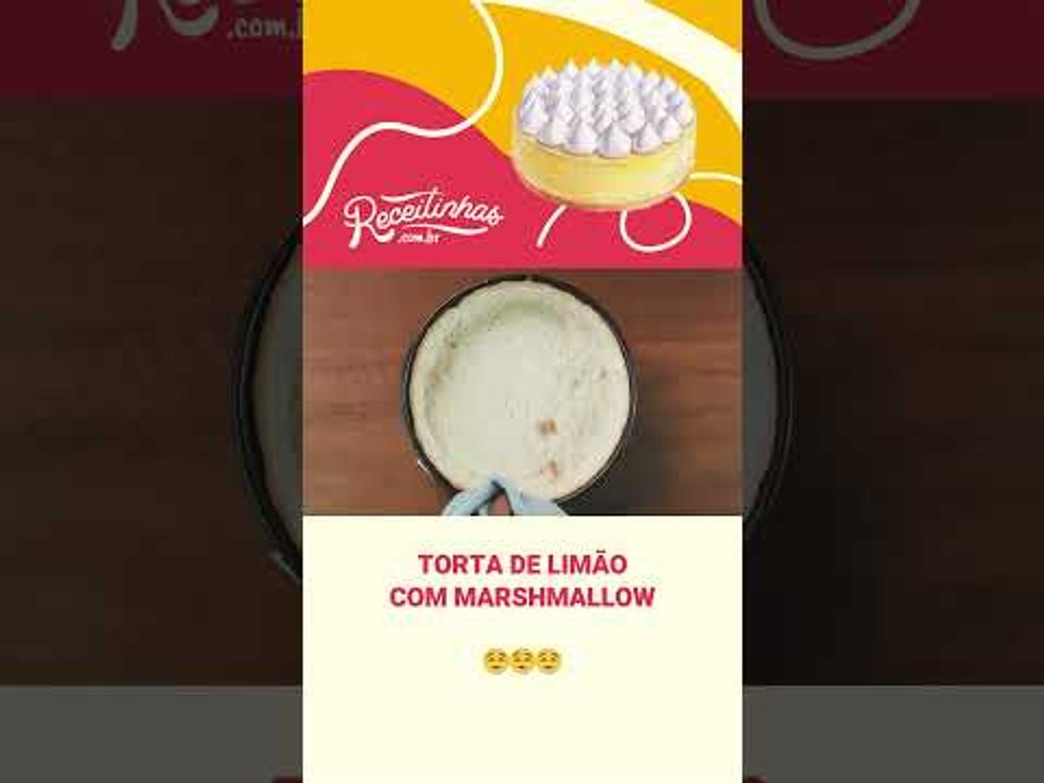 RECEITA DE TORTA DE LIMÃO FEITA NO LIQUIDIFICADOR (COM MERENGUE)   | RECEITINHAS