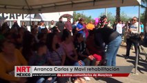 Arranca Carlos y Mavi rehabilitación de centros comunitarios de Monclova